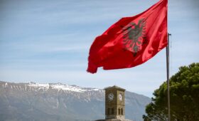 Albania. Flag