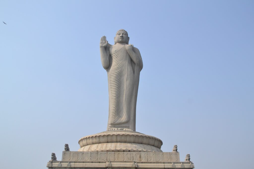 Buddha of Hussain Sagar. India