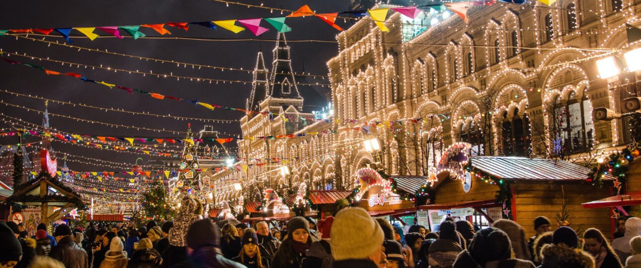 Christmas market. Azerbaiyan