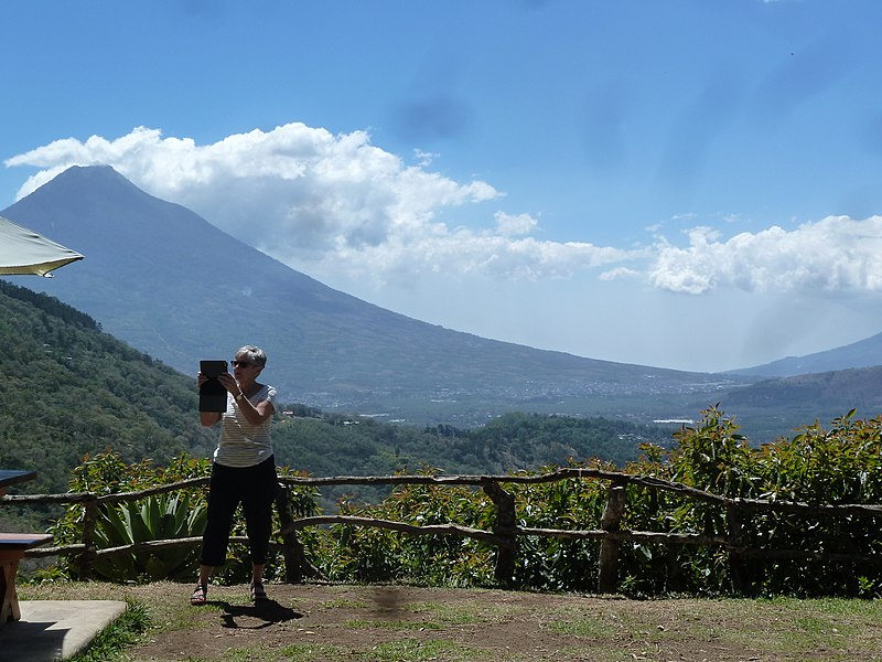 Fuego Volcano in Guatemala