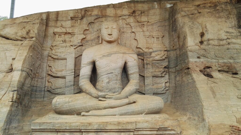 Gal Vihara Buddha Statue