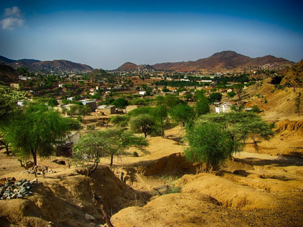 Landscape in Ghinda- Eritrea