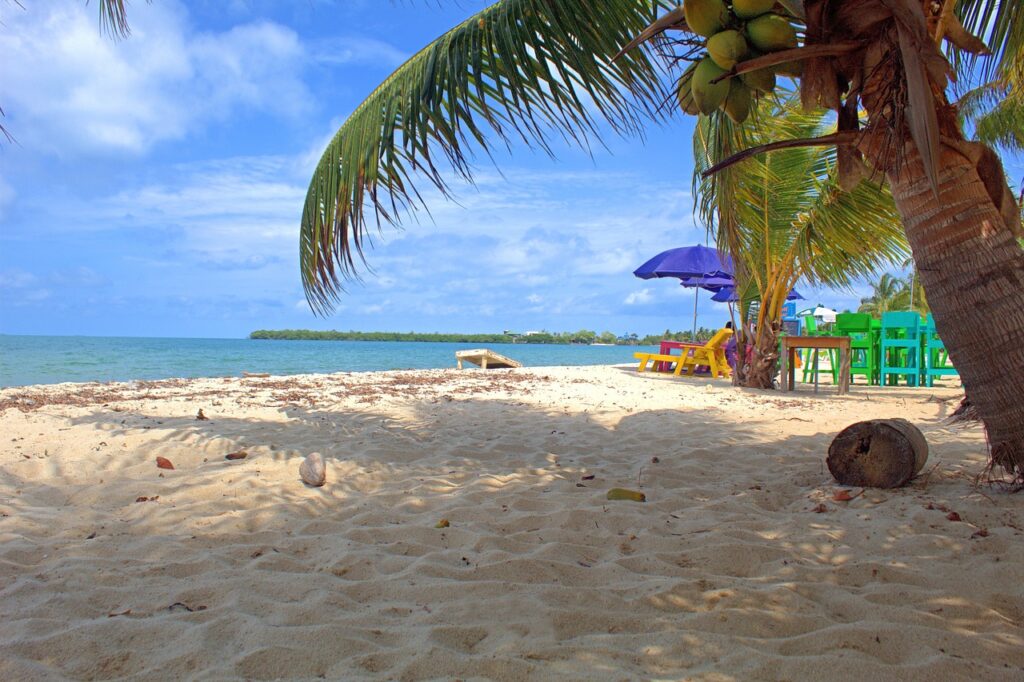 Beach in Placencia, Belize