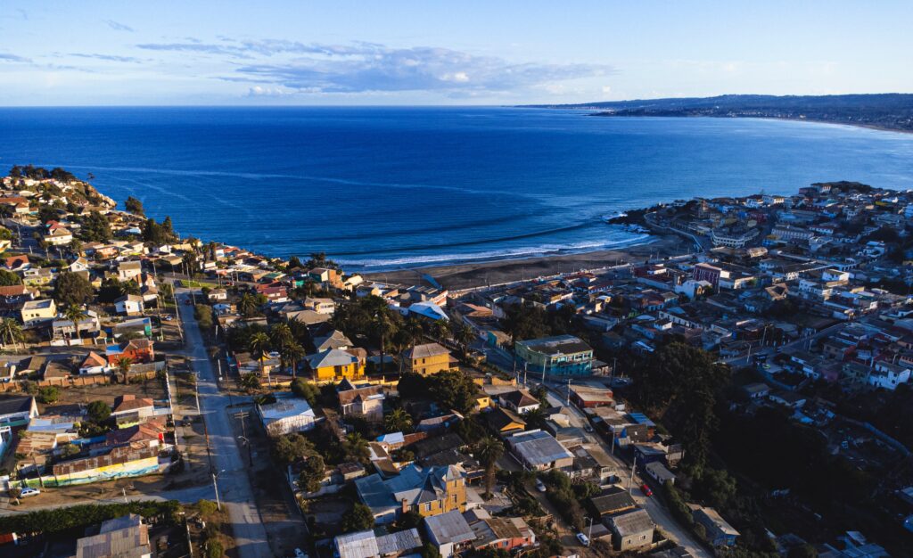 Harbor in Valparaíso, Chile