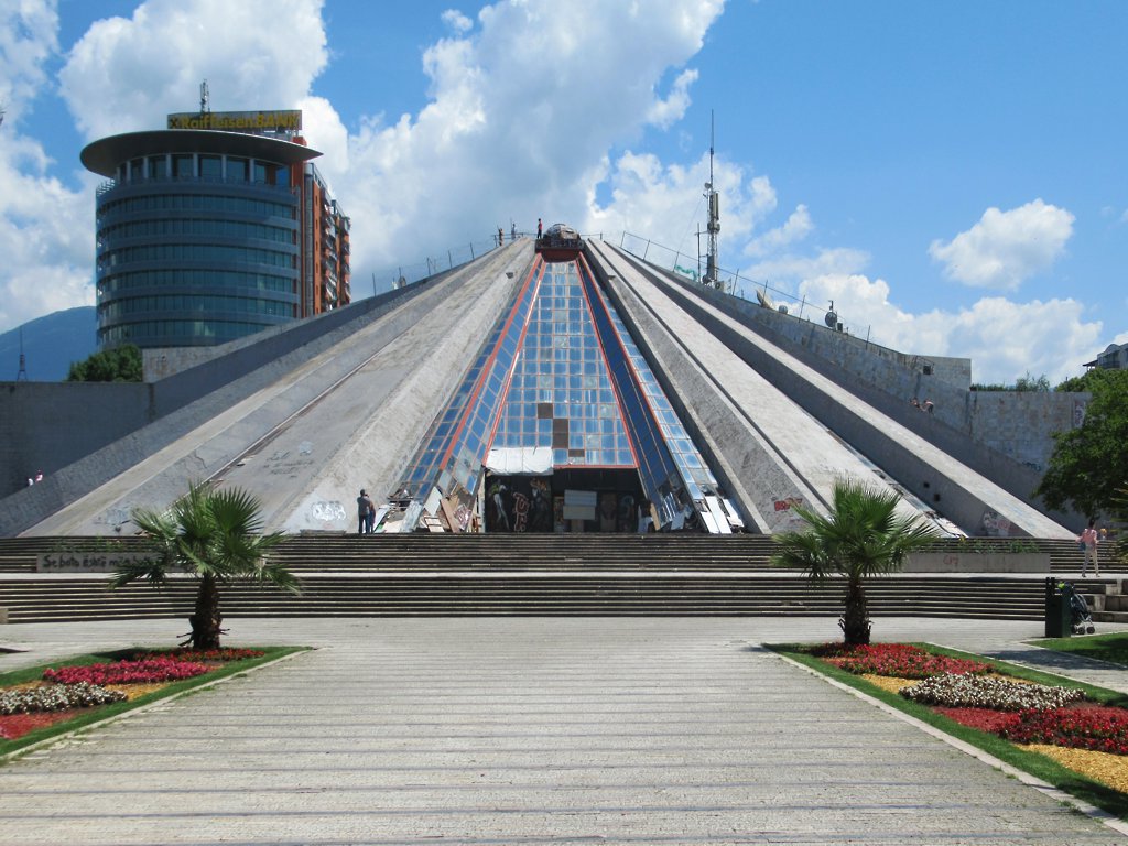 Pyramid of Tirana (Piramida) Albania