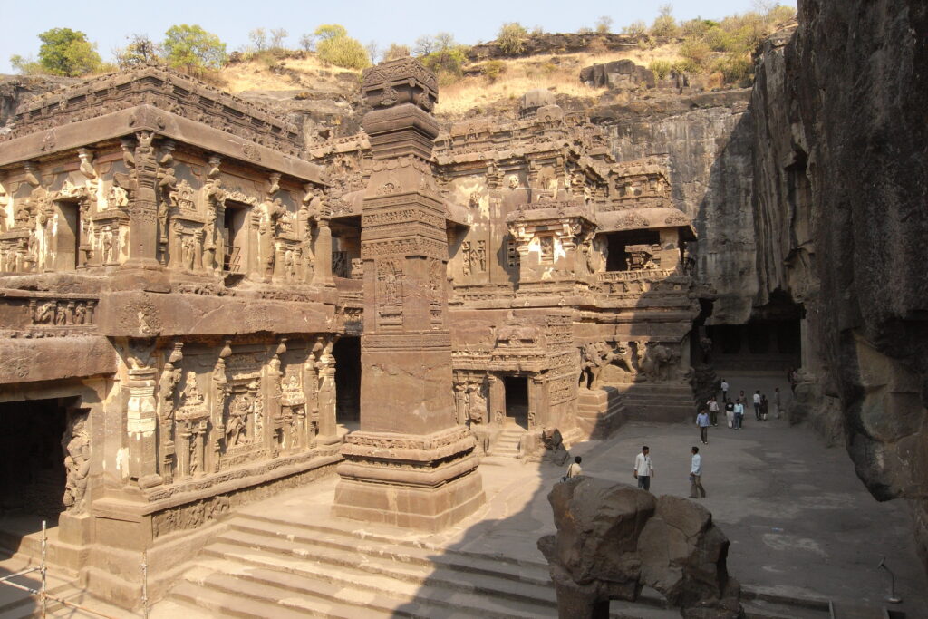 Kailasa Temple, Ellora Caves, Maharashtra, Photo by wl Flickr, India's most beautiful temples