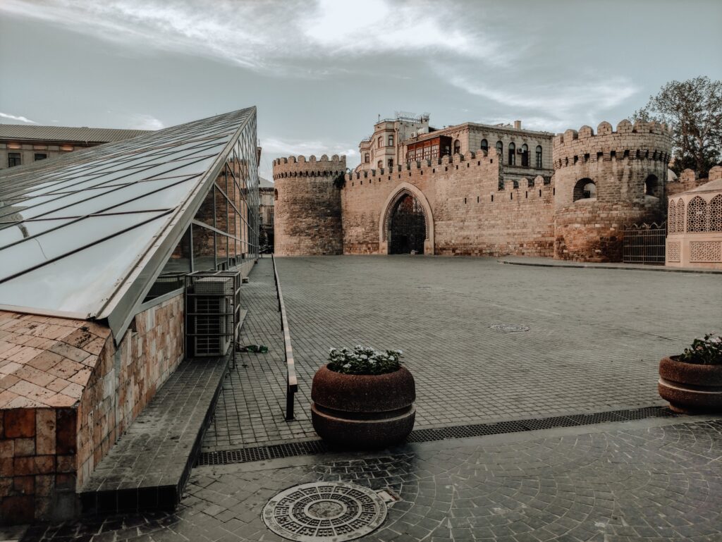 Baku Fortress Wall. Azerbaijan