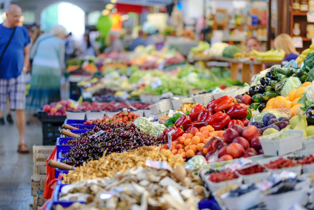 Typical Baku Markets. Azerbayjan