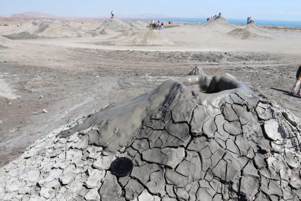 mud volcanoes Azerbaijan